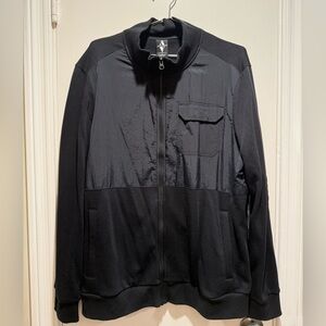 NWT Skechers Men's Black Hybrid Cargo Jacket Large